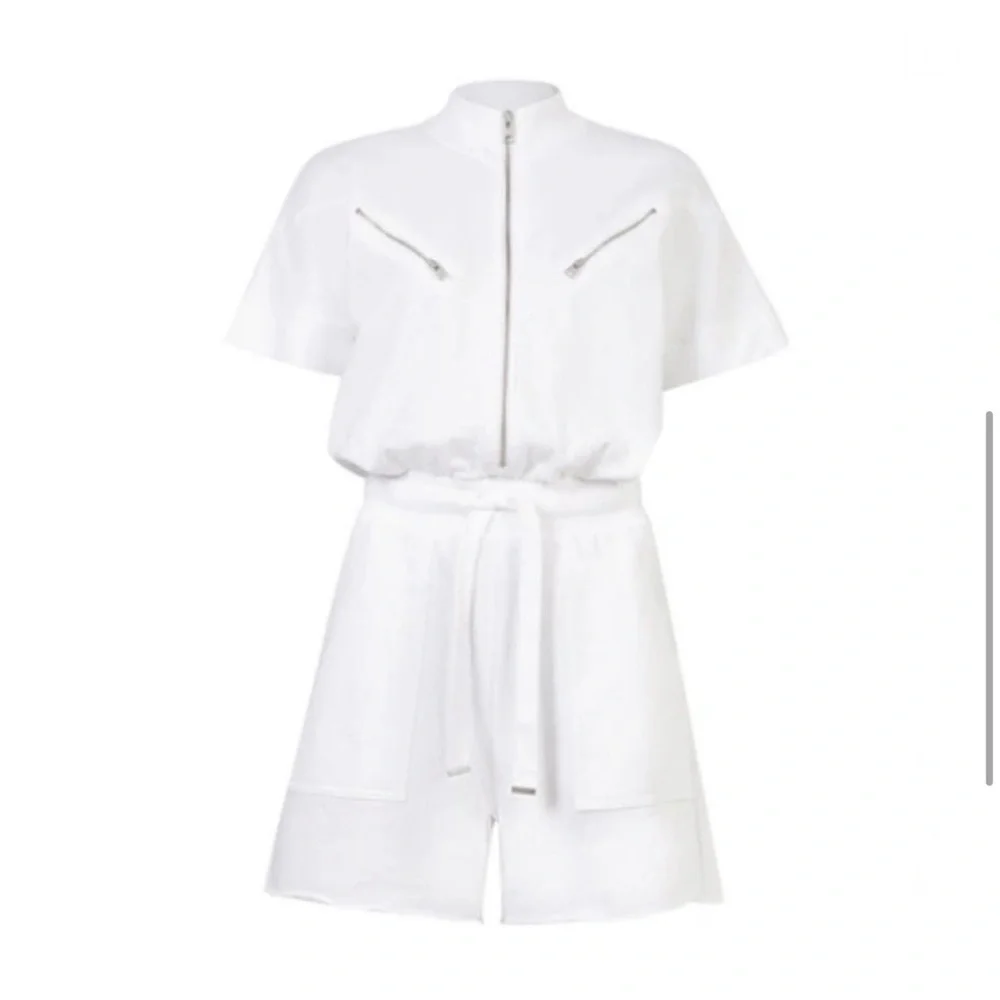 All Saints White Jumpsuit - Picture 6 of 11